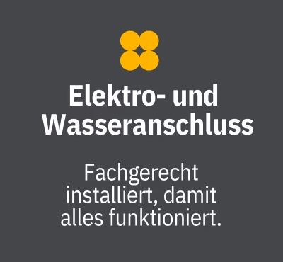 elektro wasseranschluss